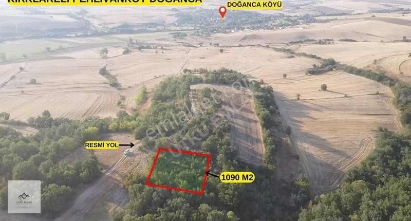 Pehlivanköy Doğanca Köyü Satılık Tarla PEHLİVANKÖY DOĞANCA 1090 M2 SATILIK TARLA