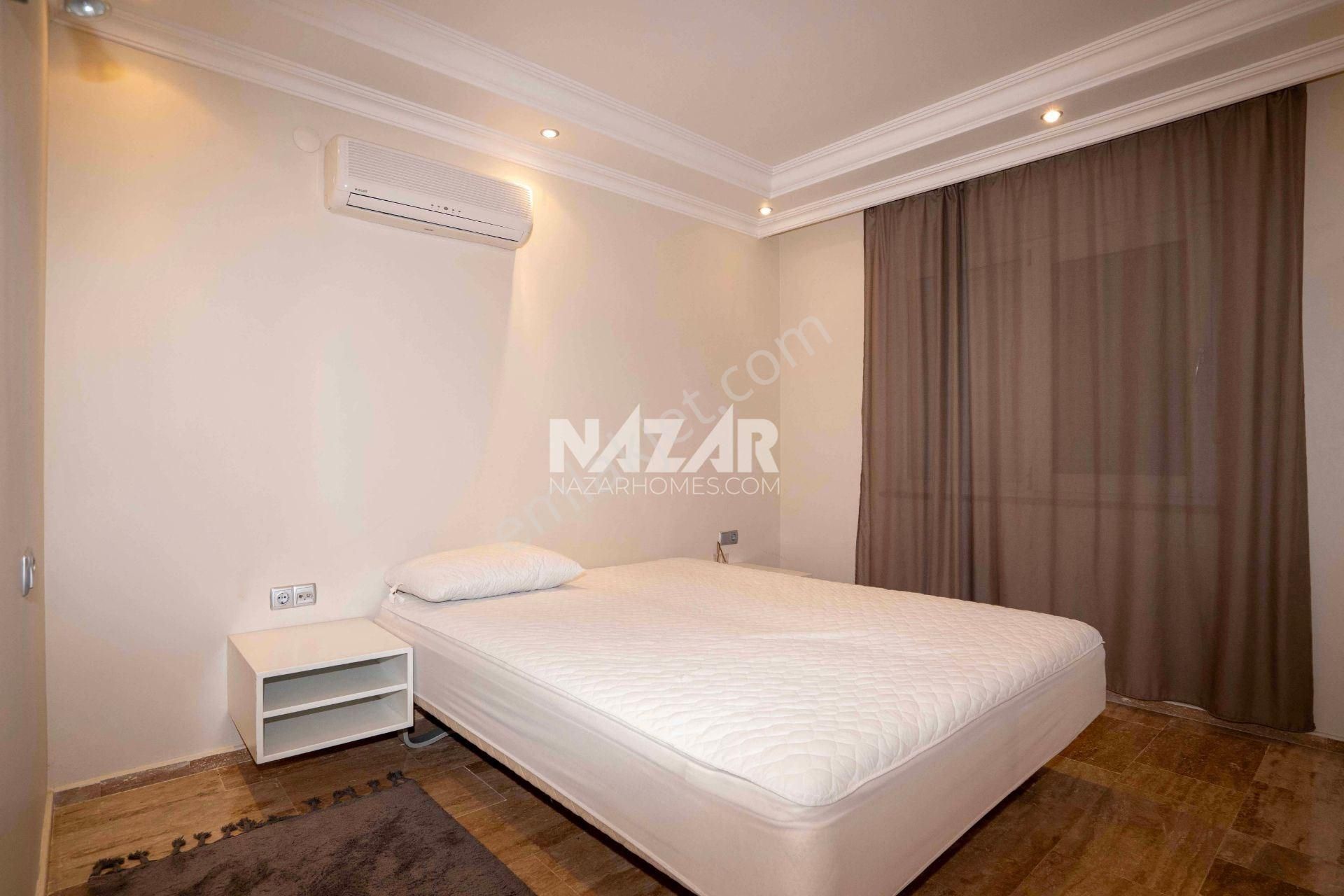 Alanya Sugözü'nde Deniz Manzaralı Satılık 3+1 Villa - Görsel 23