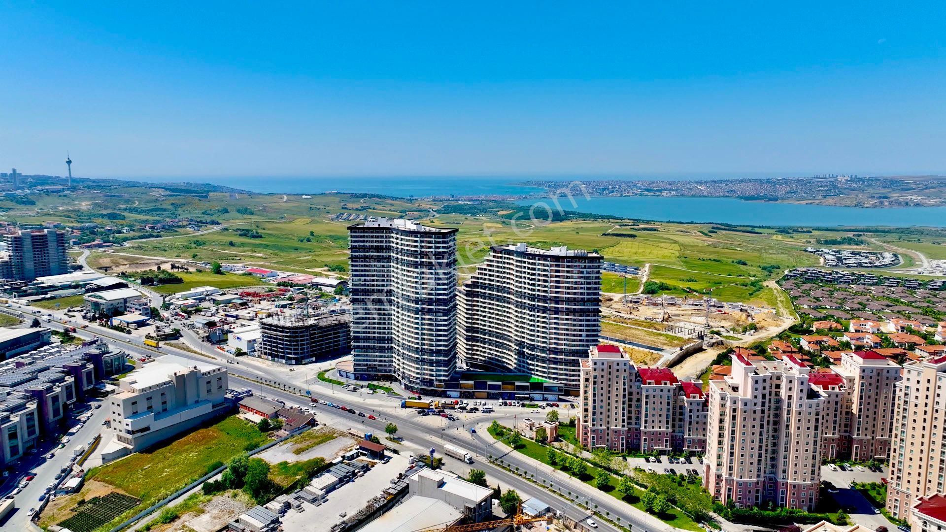 Büyükçekmece Çakmaklı Satılık Daire  Büyükçekmece Demir Life'da 180 Derece Panoramik Deniz ve Göl Manzaralı 1+1 Sıfır Daire