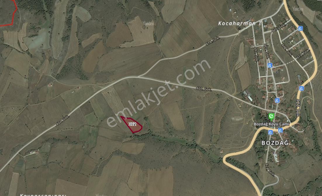 Bozdağ Mahallesinde 3.700 M2 Satılık Tarla - Görsel 9