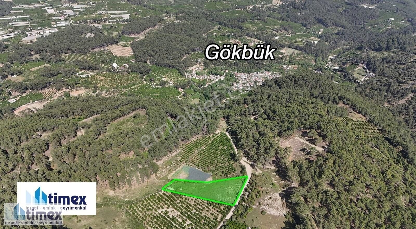 Finike Gökbük Satılık Bağ & Bahçe TİMEX'TEN GÖKBÜK'TE SATILIK FIRSAT TARLA