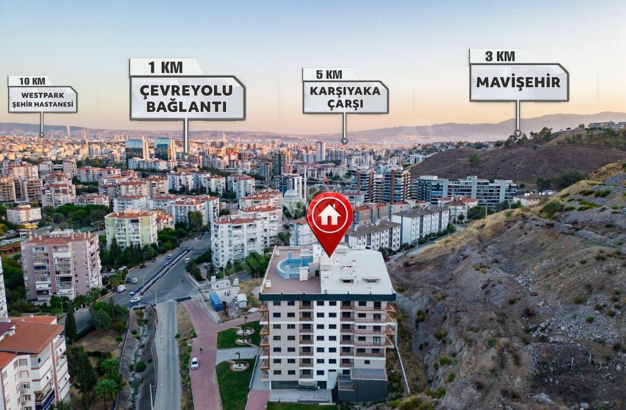 Karşıyaka Zübeyde Hanım Satılık Residence  Karşıyaka Üzeyiroğlu Residence'da 2+1 Satılık Fırsat Daire 