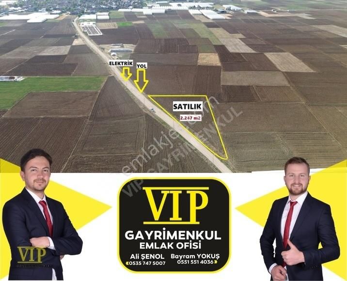 Elmalı Bozhüyük Satılık Tarla VIP GAYRİMENKUL' den Bozhöyük EV YAPIMINA UYGUN HOBİ BAHÇESİ