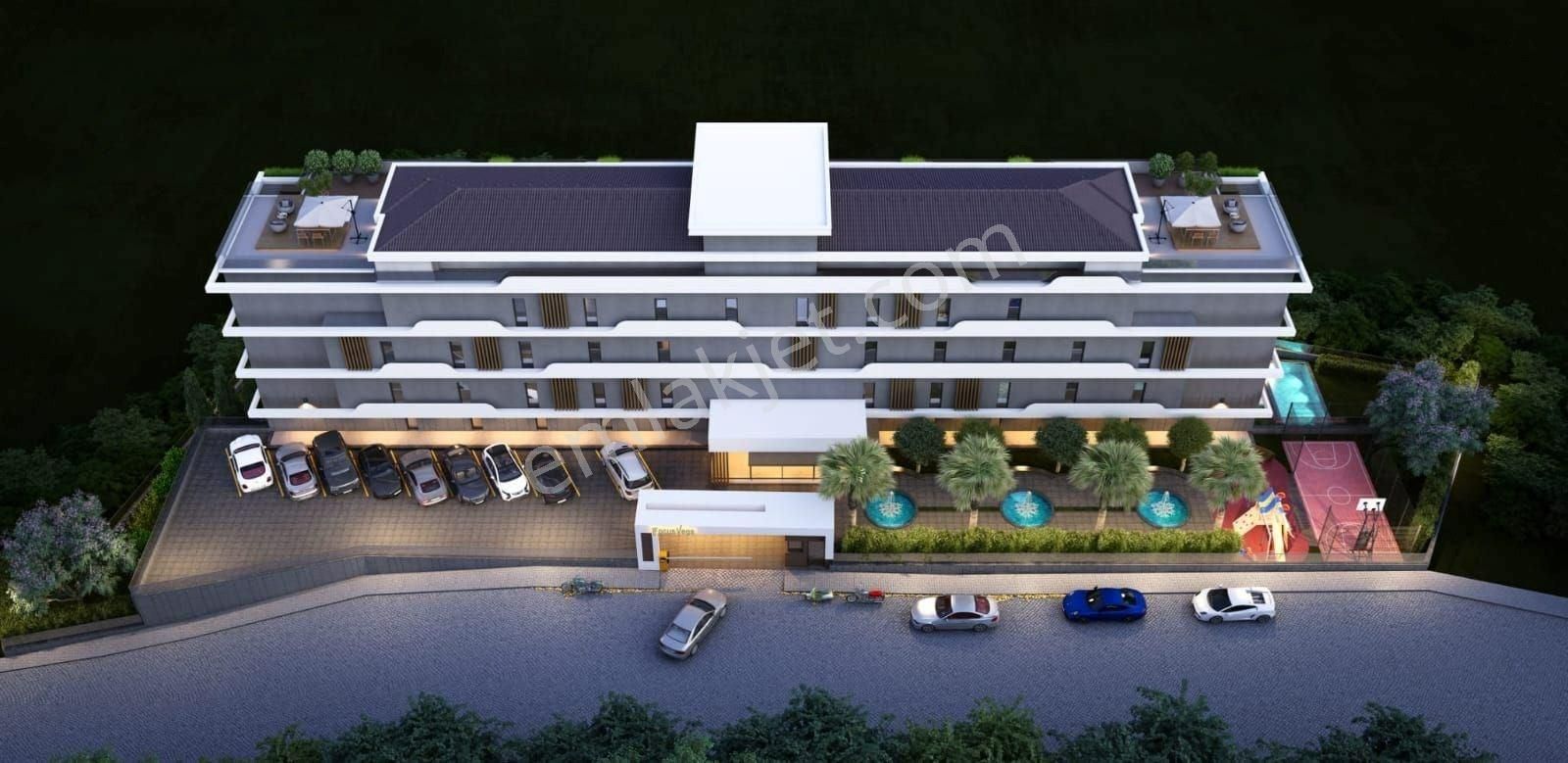 Kuşadasında Projeden Deniz Manzaralı Arakat Daire