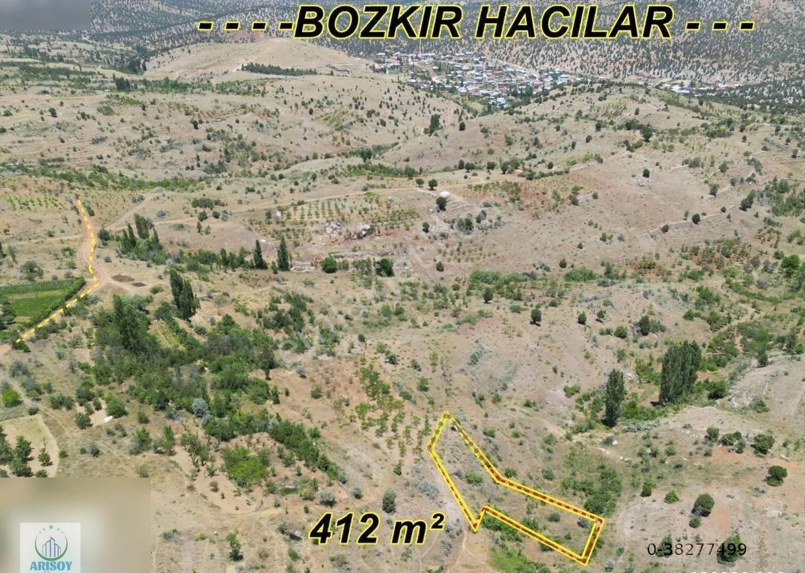 Bozkır Hacılar Satılık Bağ & Bahçe ARISOYDAN BOZKIR HACILARDA 412m² MÜSTAKİL TAPU BAĞ