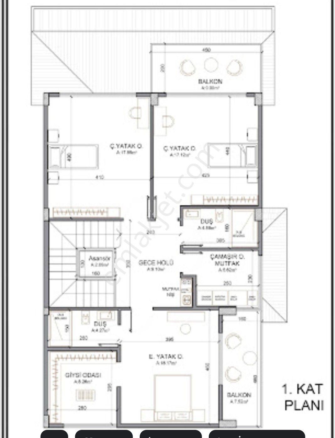 Meram Da 280 M2 Lik 3 Villalık Köşe Arsa - Görsel 3