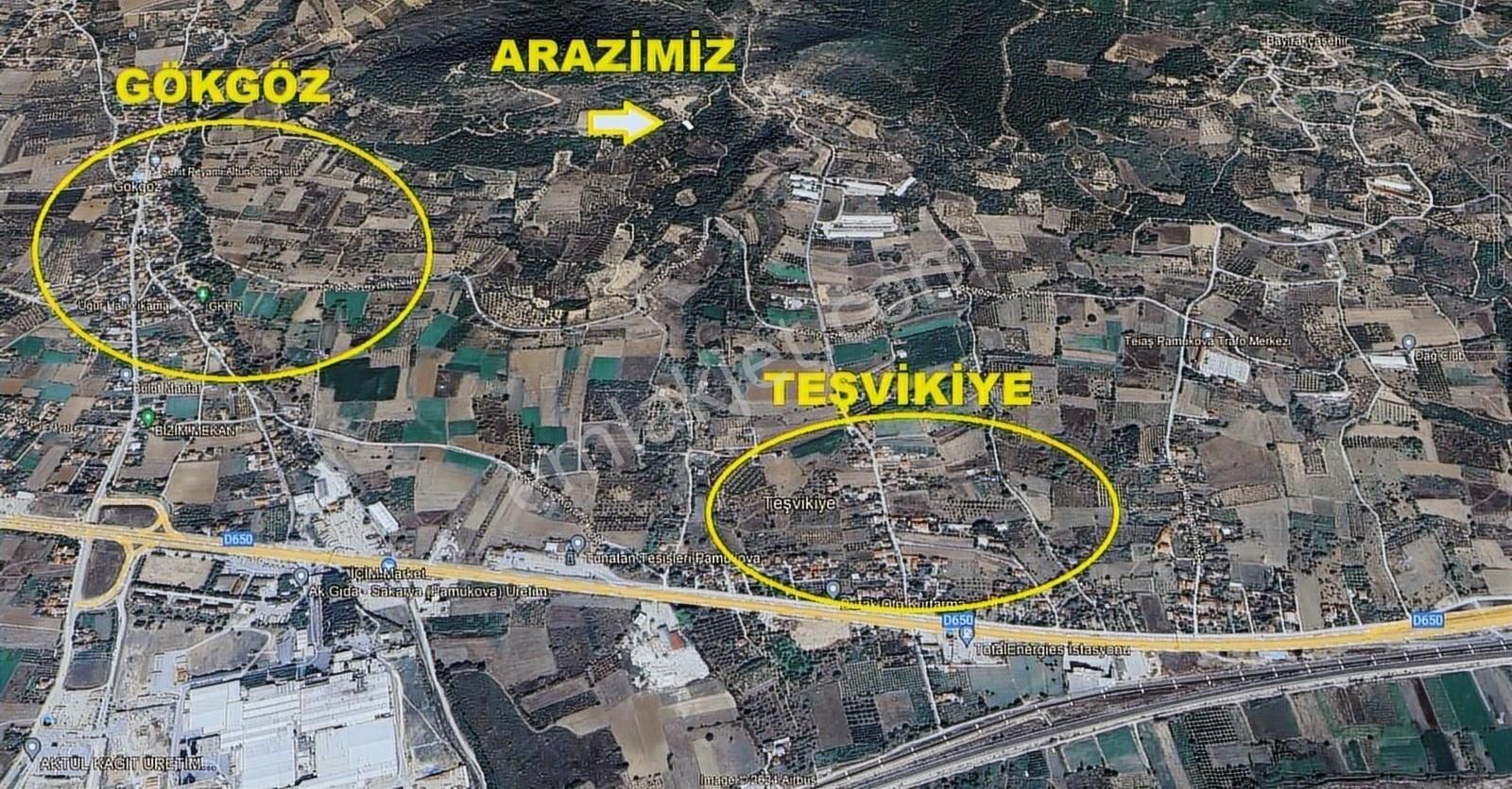 Pamukova Teşvikiye Satılık Bağ & Bahçe Pamukova Teşvikiye Mahallesinde Bungalov Luk 495 M² Arazi