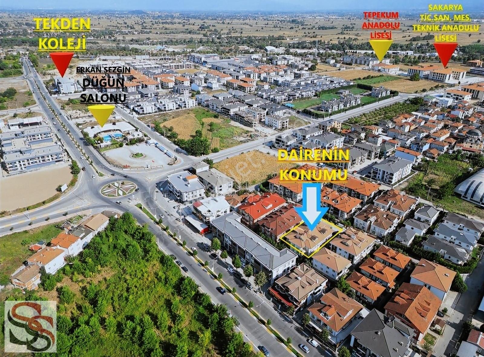 Adapazarı Yağcılar Kiralık Daire ADAPAZARI TEPEKUMDA 4+1 - 200 M² TERS DUBLEKS DAİRE