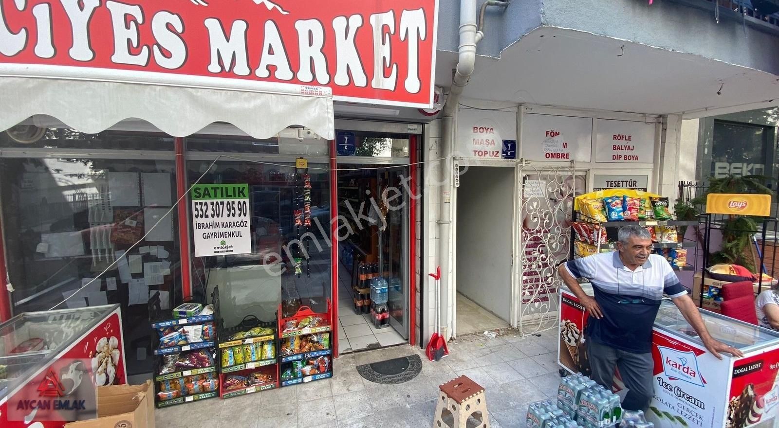 Yenimahalle Demetevler Satılık Dükkan & Mağaza AYCAN'DAN YAN YANA 2 ADET SATILIK DÜKKAN