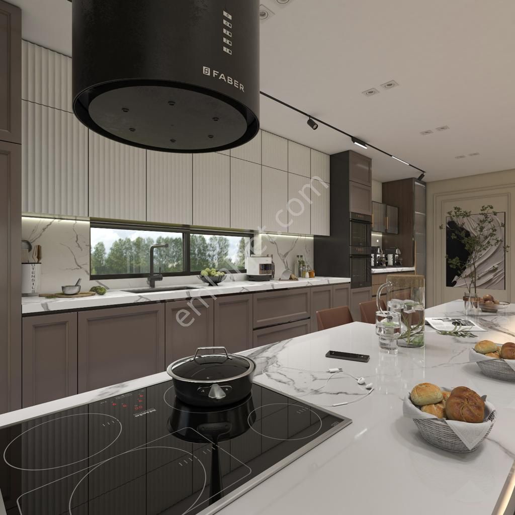 Özel Havuz/otopark-bahçe-hamam-sauna-sınema-fıtness-asansor-enerji Üreten-akıllı Ev -malikane - Görsel 34