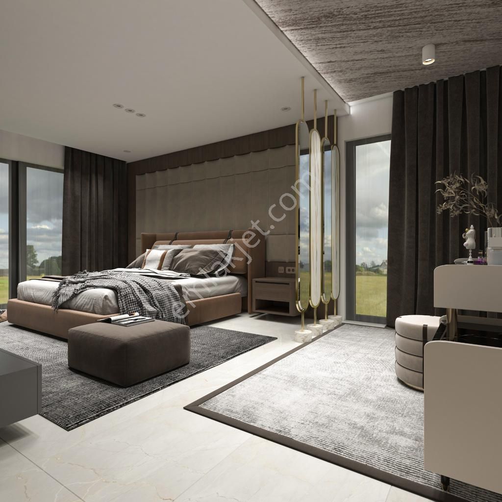 Özel Havuz/otopark-bahçe-hamam-sauna-sınema-fıtness-asansor-enerji Üreten-akıllı Ev -malikane - Görsel 35