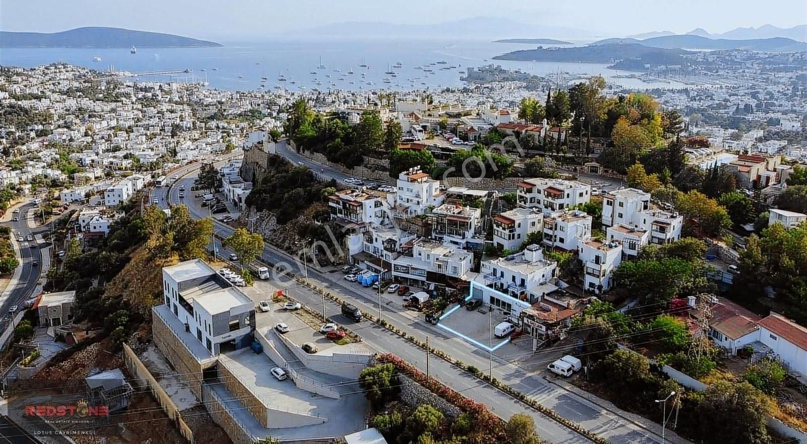 Bodrum Yokuşbaşı Satılık Bina Bodrum Merkez Ana Yol Üzeri Satılık Komple Bina