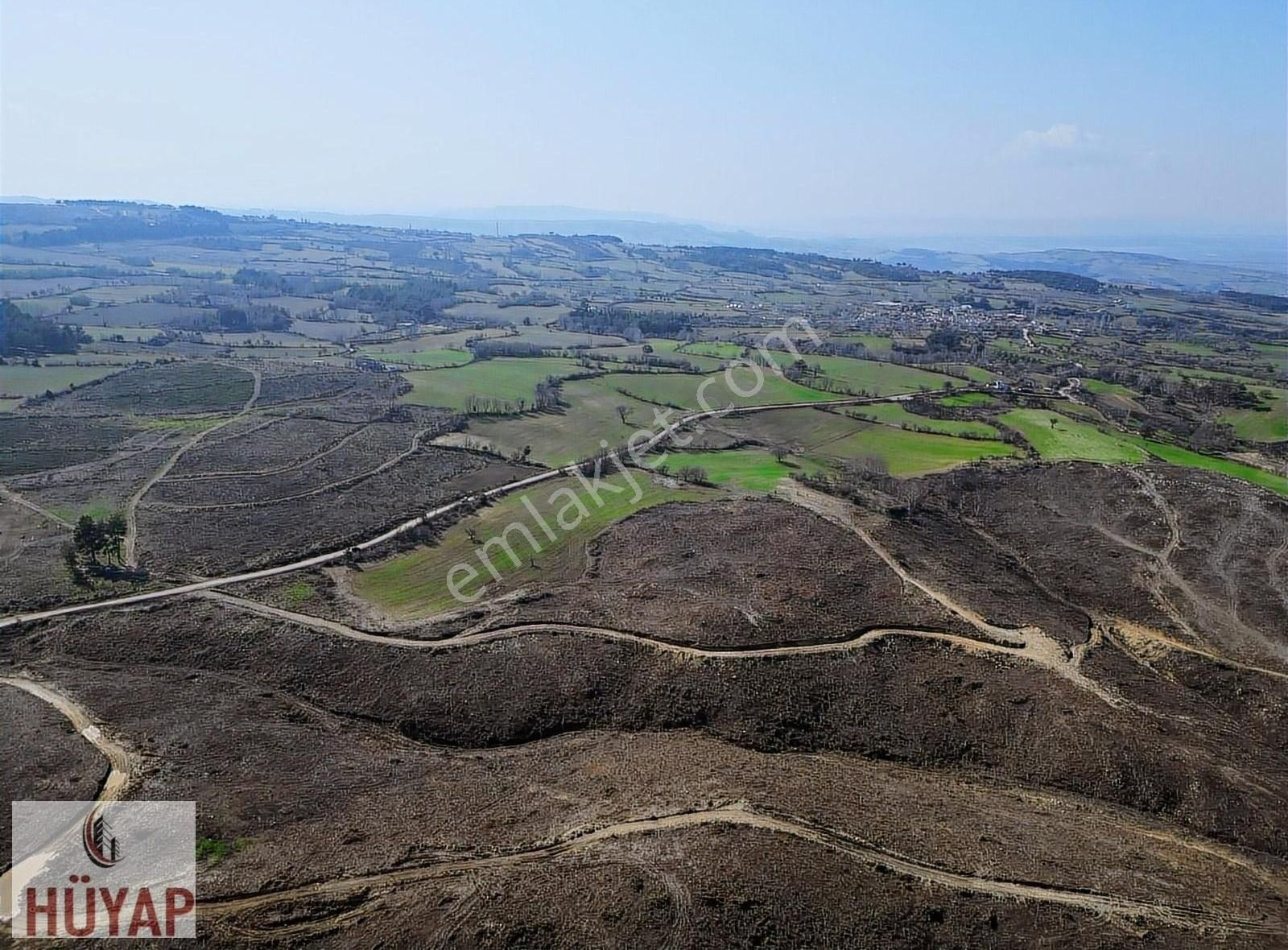 Çanakkale Merkez Kızılkeçili Köyü Satılık Tarla ÇANAKKALE MERKEZ SATILIK 21 DÖNÜM BOĞAZ MANZARALI TARLA