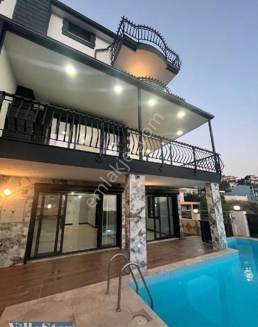 Kuşadası Soğucak Satılık Villa KUŞADASI, KARAOVA MAH.DE, FULL DENİZ VE DOĞA MANZ. 350MT2 NET 6+2 ODALI VİLLA