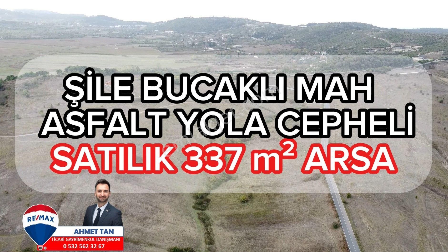 Şile Bucaklı Satılık Tarla Asfalt Yola Cepheli Satılık 337 M² Arsa Şile-bucaklı