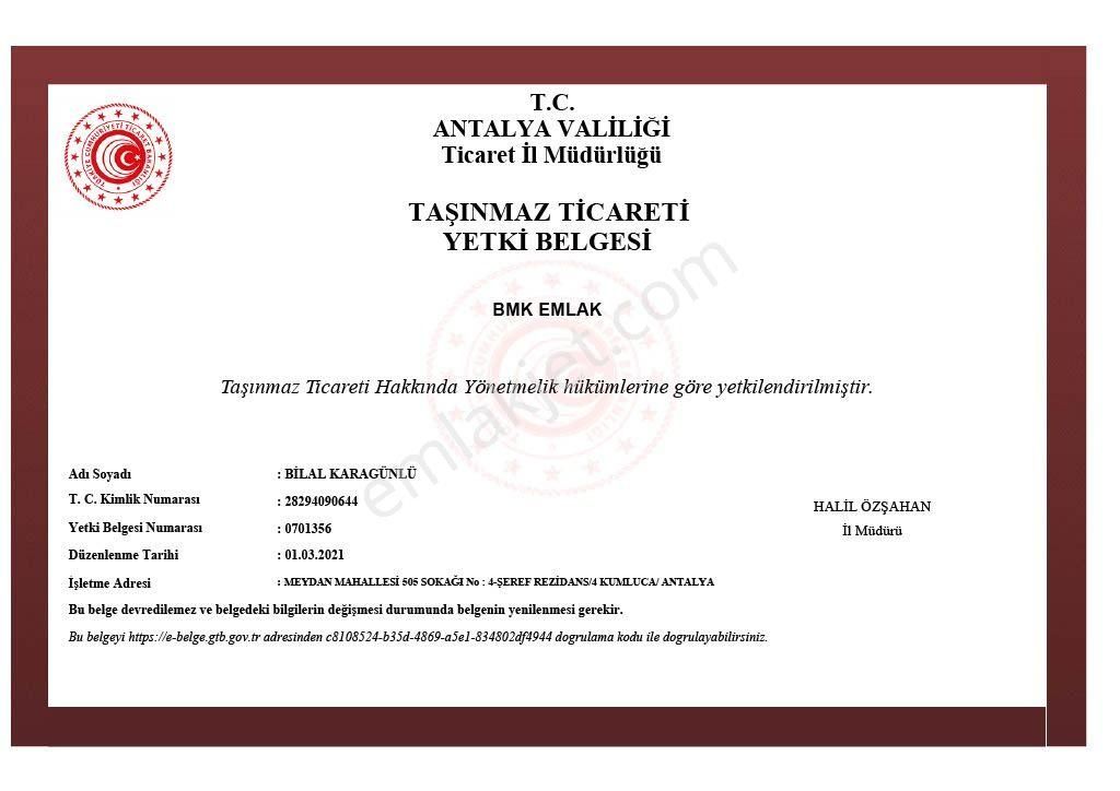 Bmk Dan Antalya Kumluca Adrasanda Satılık Muhteşem Arazi - Görsel 20