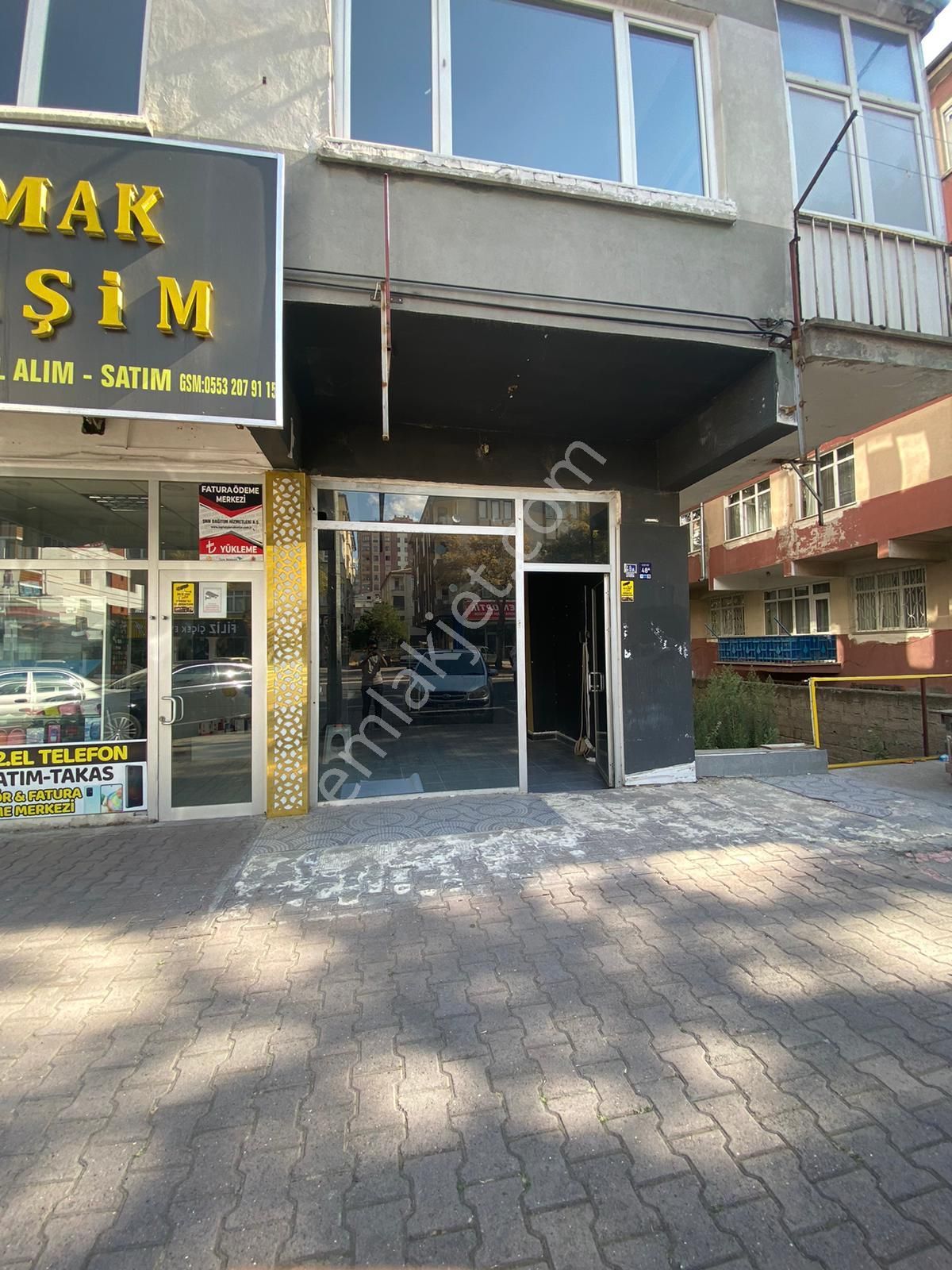 Melikgazi Kılıçaslan Kiralık Dükkan & Mağaza Kızılırmak Caddesi Üzerin'de Kiralık Dükkan