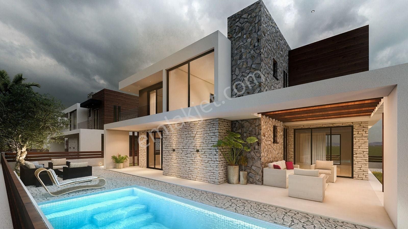 Gazimağusa Dumlupınar Satılık Villa KIBRIS YENİBOĞAZİÇİ'NDE ROSEDALE VILLAS 3+1 SATILIK BUNGALOV