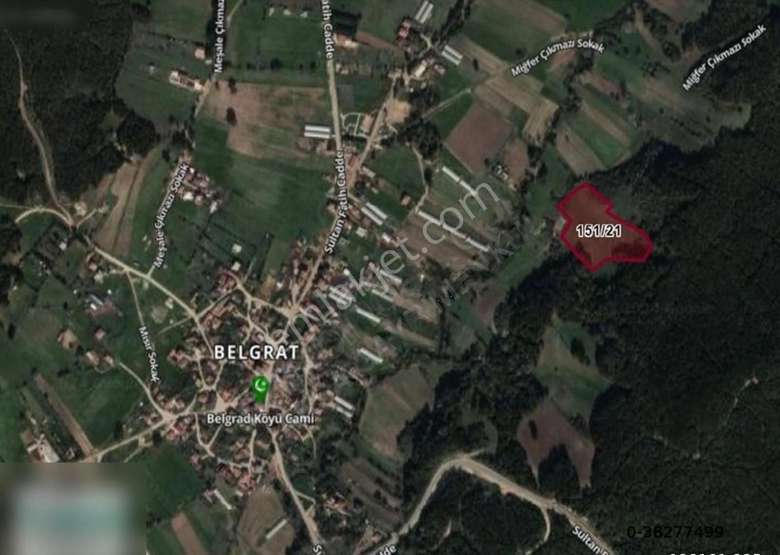 İstanbul Çatalca Belgrat Satılık 1092 M2 Arsa Tarla - Görsel 3