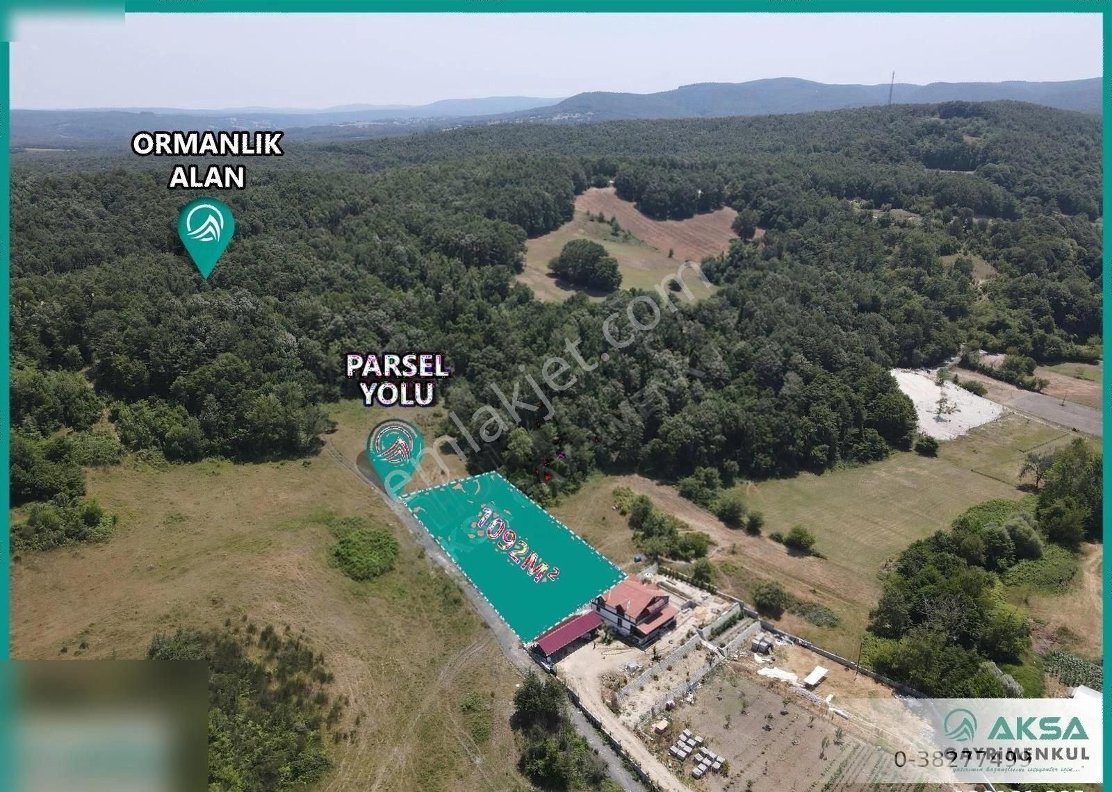 İstanbul Çatalca Belgrat Satılık 1092 M2 Arsa Tarla - Görsel 4