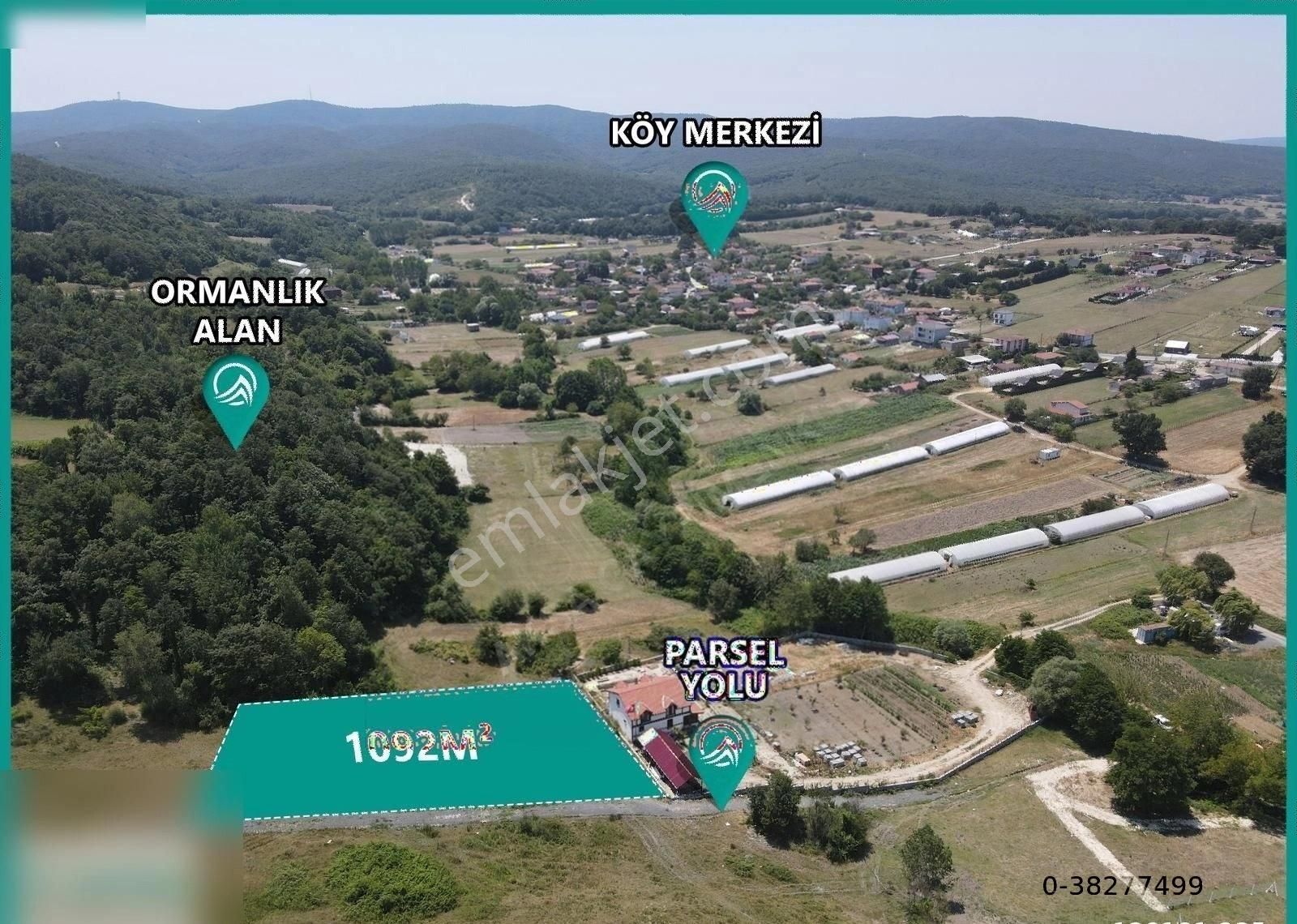 İstanbul Çatalca Belgrat Satılık 1092 M2 Arsa Tarla - Görsel 7
