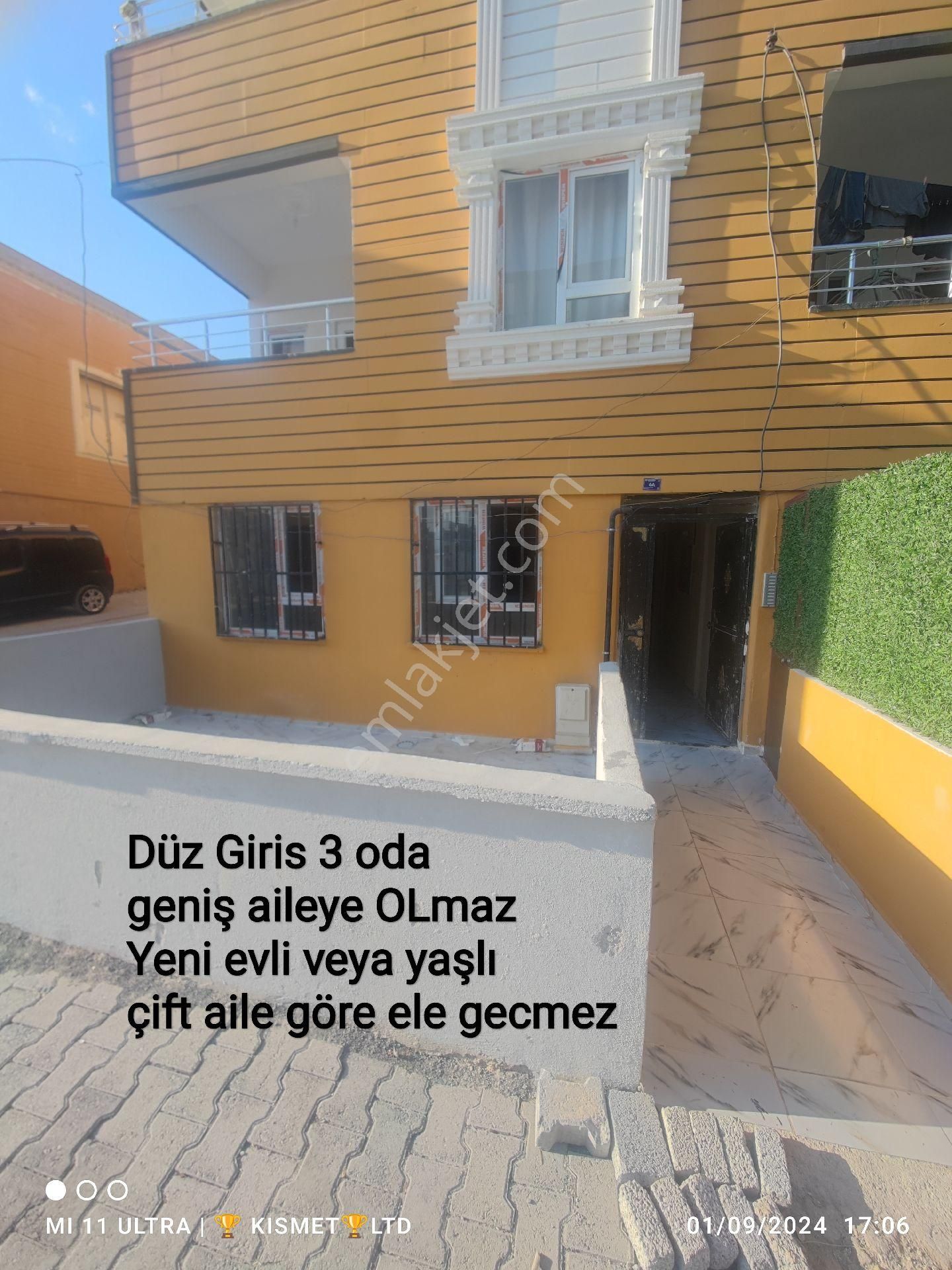 Haliliye Devteyşti Satılık Daire düz giriş 3 odalı çift bahçesi var çift cepheli sıfır boş paket 