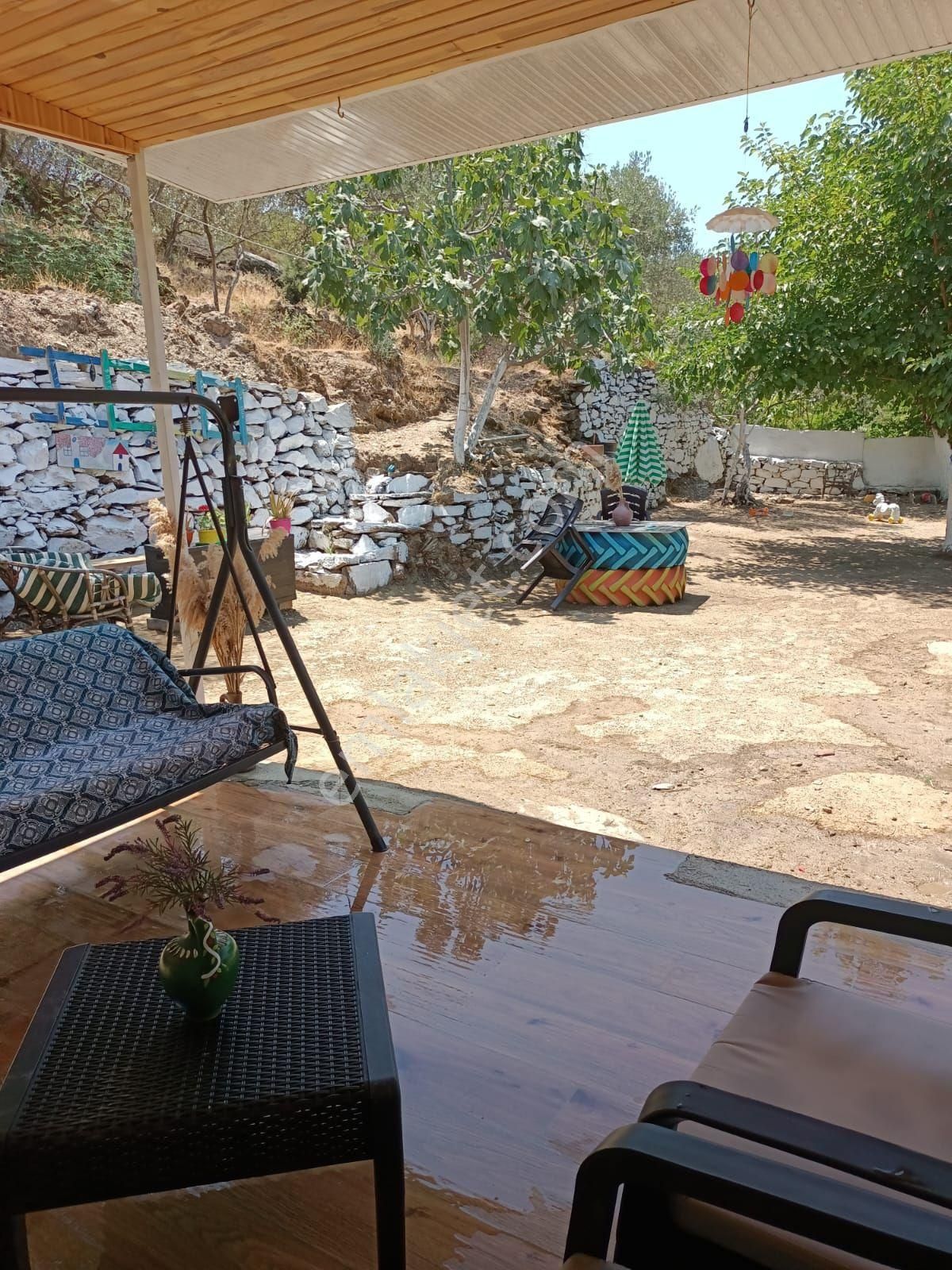 Aydın Koçarlı Kasaplar Mah. Özel Yapım Taş Evi Ve Geniş Bahçesi Bulunan Müstakil Evimiz Satılıktır - Görsel 14
