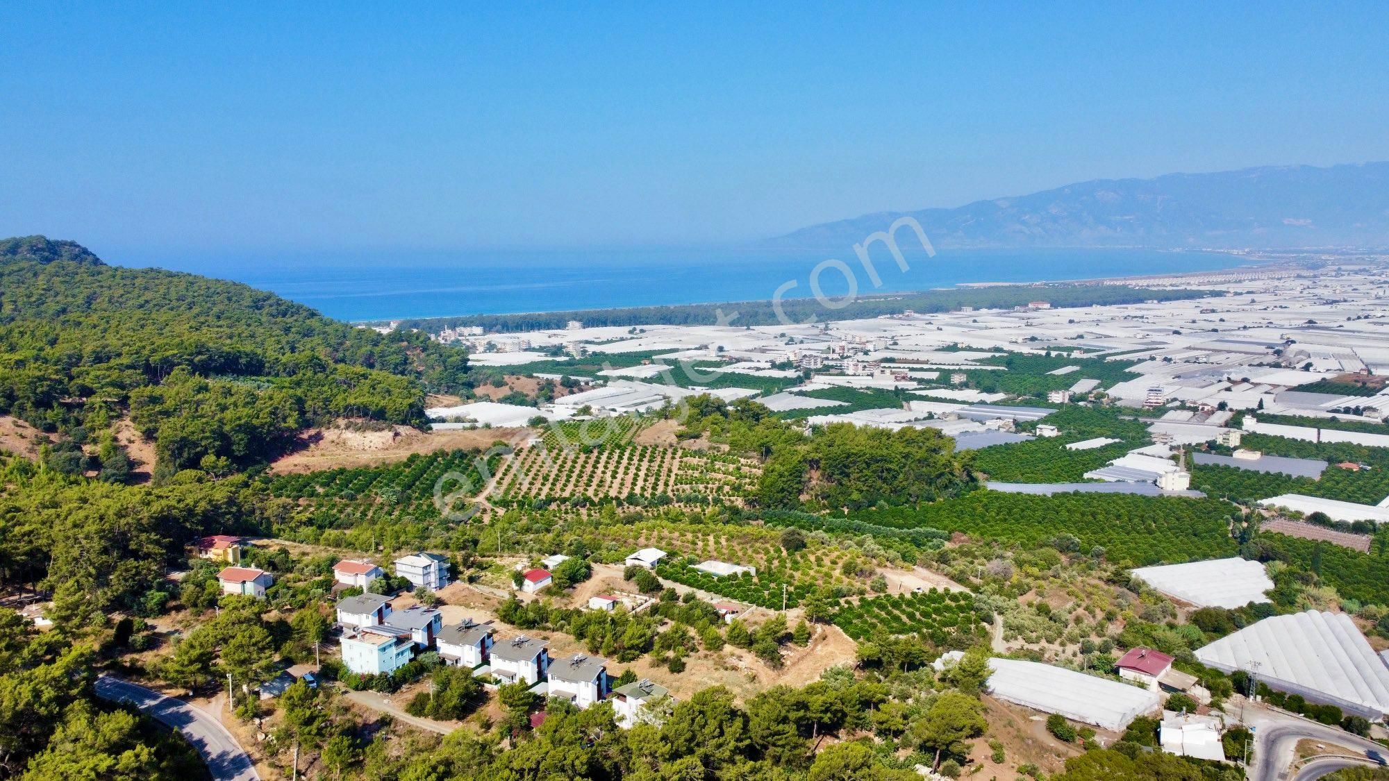 Kumluca Mavikent Satılık Konut İmarlı Mavikent’te Deniz Ve Kumluca- Finike Manzaralı Arsa