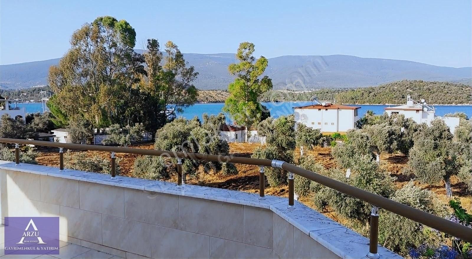 Bodrum Havaalanına 35dk Bozbük Kazıklı Koyu Plajlı Satılık Villa - Görsel 20