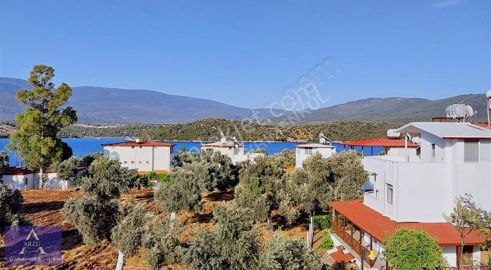 Bodrum Havaalanına 35dk Bozbük Kazıklı Koyu Plajlı Satılık Villa - Görsel 15