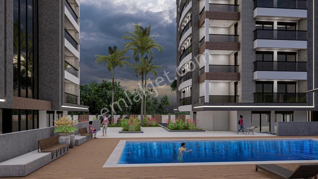 Antalyanın Hızlı Gelişen Prestijli Bölgesi Altıntaş'ta Takasa Açık Satılık Lüks 2+1 Daire - Görsel 5