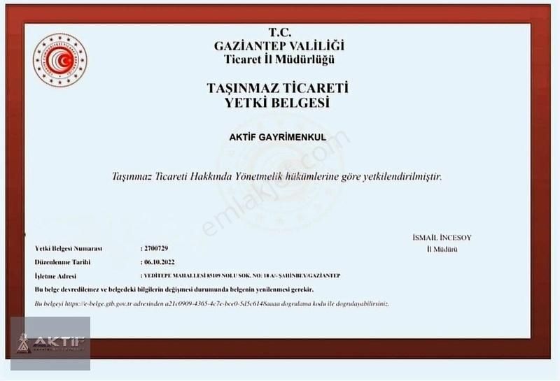 Aktif'den Satılık 8 Katlı Konut Hissesi Arsa. - Görsel 13