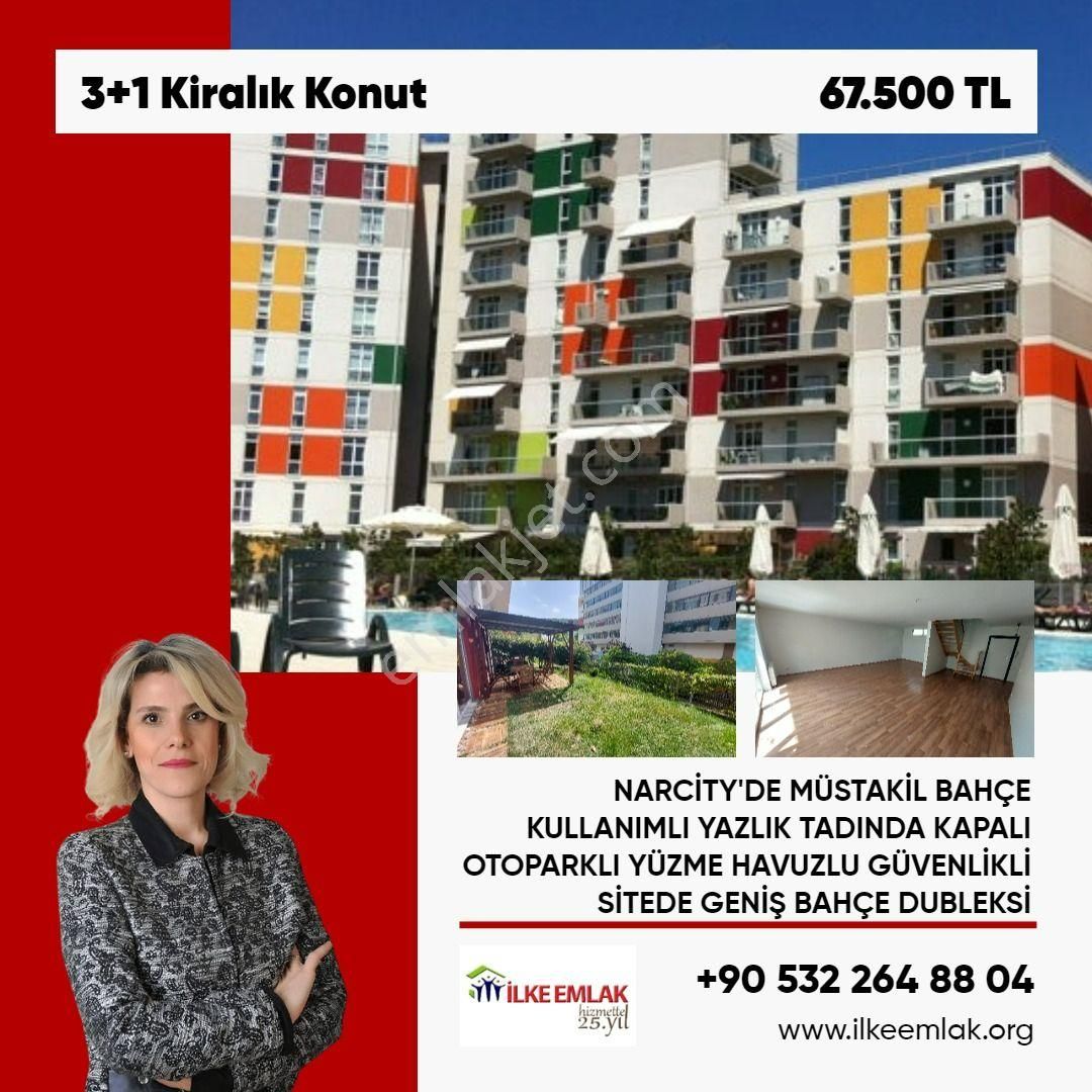 Maltepe Başıbüyük Kiralık Daire  MALTEPE'NİN EN PRESTİJLİ PROJESİ NARCİTY'DE LÜKS 3,5 +1 DUBLEKS