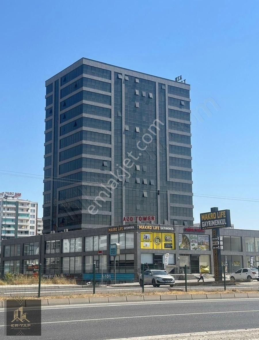 Yenişehir Fabrika Satılık Ofis ER-YAP GAYRİMENKUL'DEN ELAZIĞ YOLU AZD TOWER 3+1 BÜRO