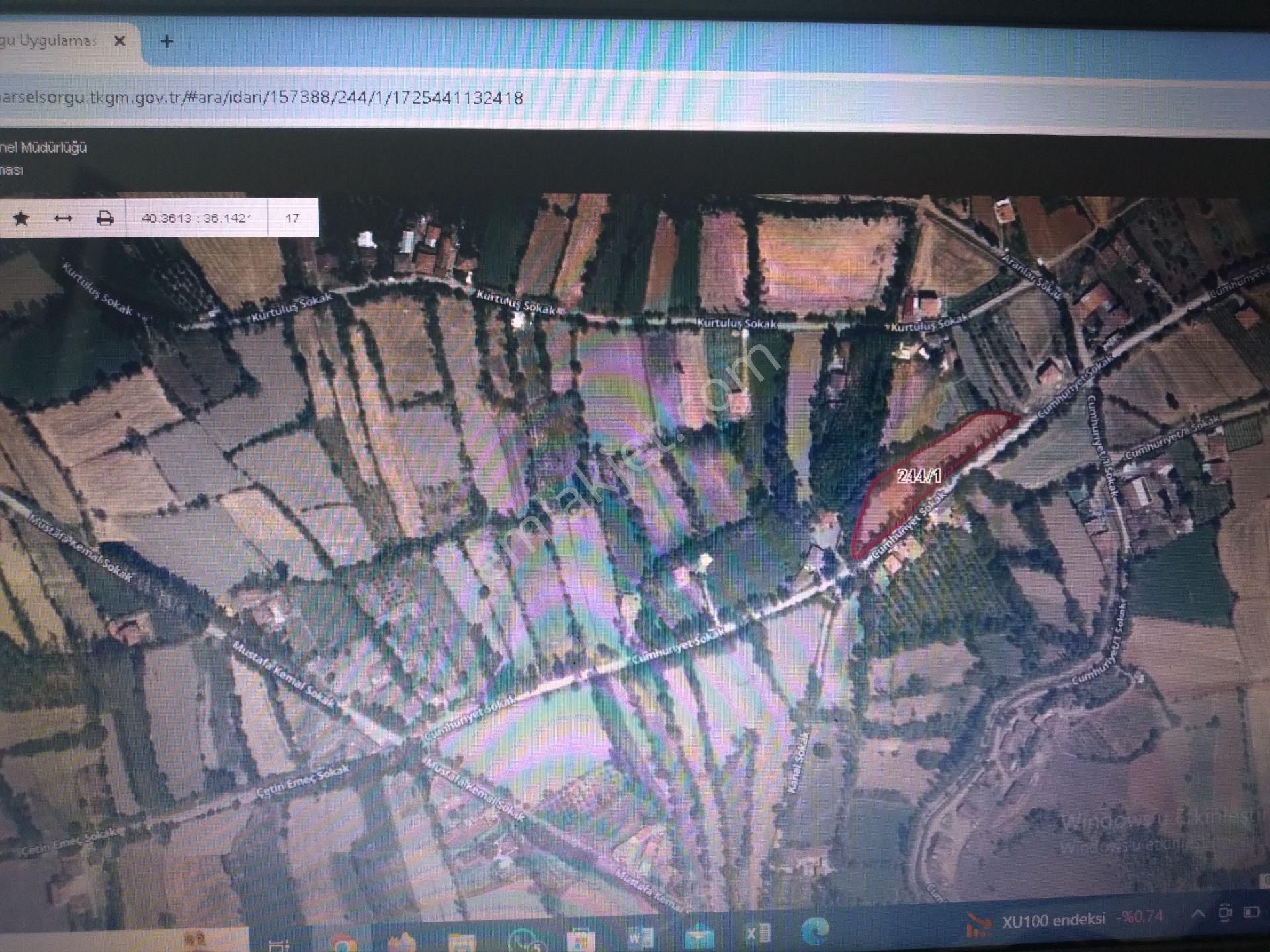 Satılık Tarla Anayola Cepe Anas Emlak Tan - Görsel 2