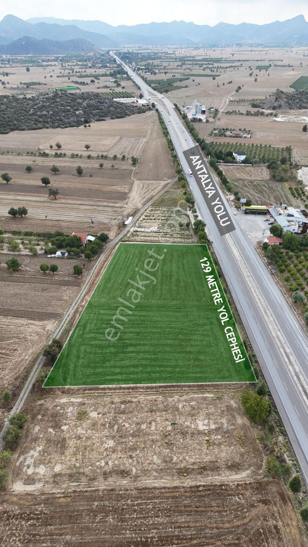 Bucak Gündoğdu Köyü (Yeni) Satılık Tarla  ANTALYA YOLUNA SIFIR SATILIK ARAZİ