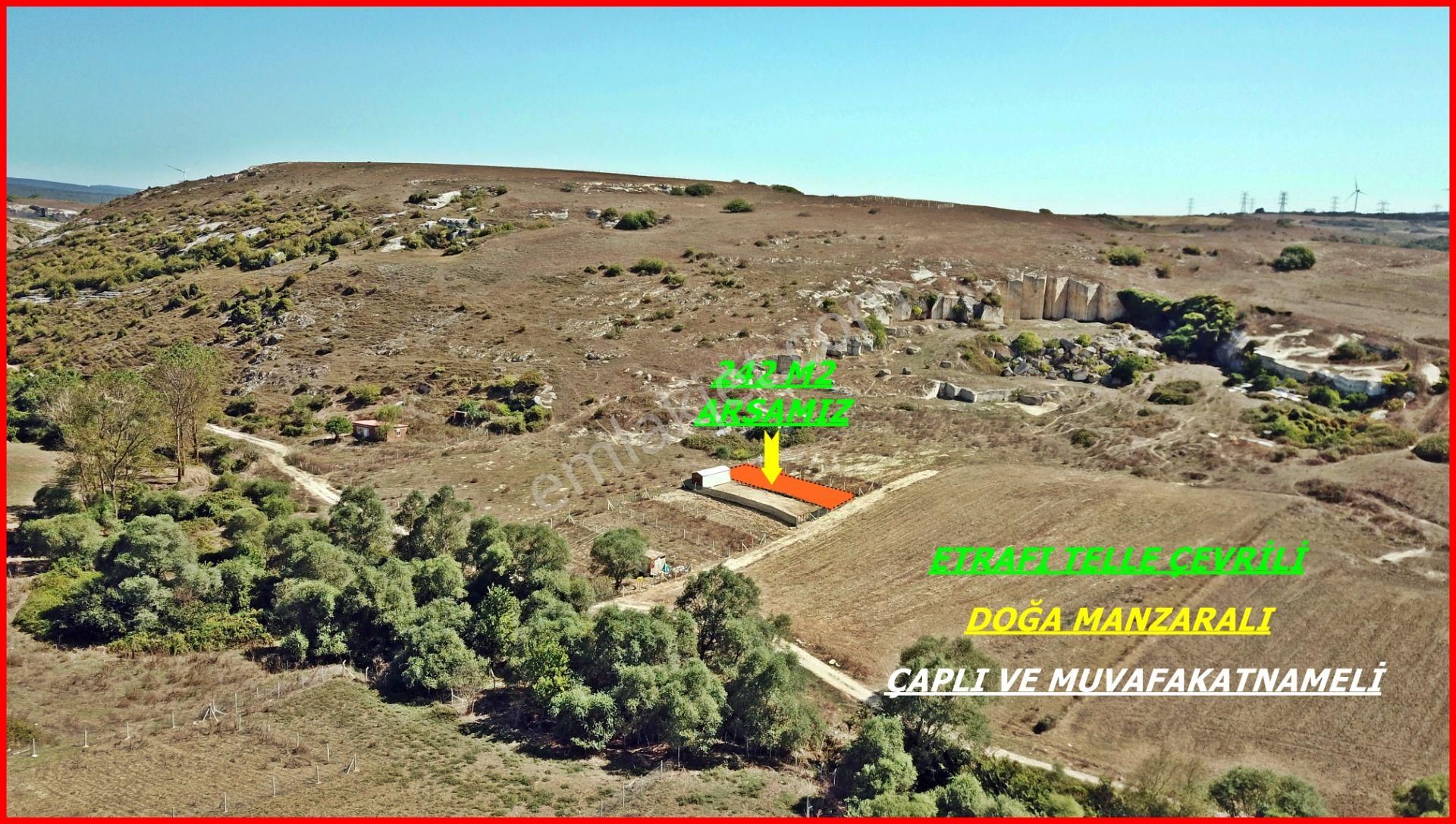 Kadıköyde Yatırımlık 242 M2 Arsa Etrafı Çevrili Çaplı Ve Muvafakatnameli - Görsel 6