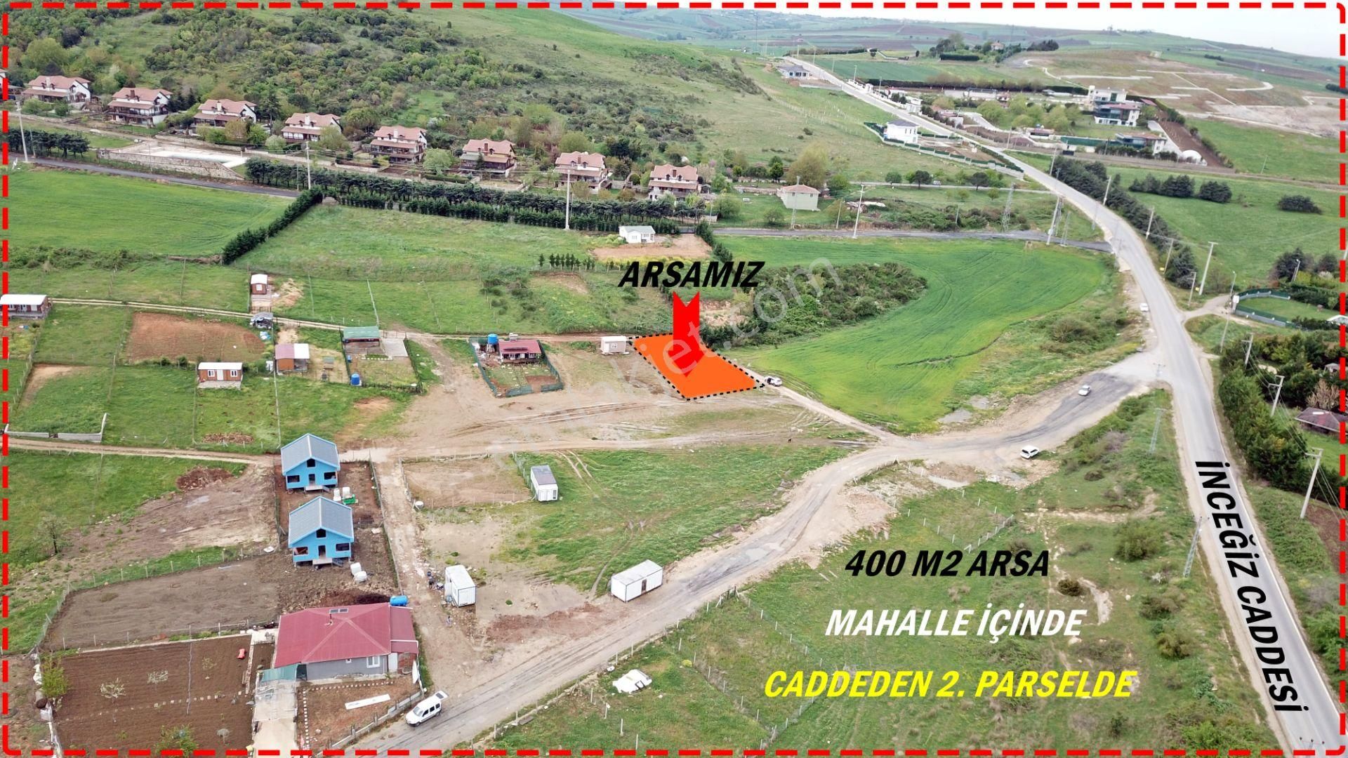 İnceğizde Caddeden 2. Parselde 400 M2 Arsa Mahalle İçinde - Görsel 6