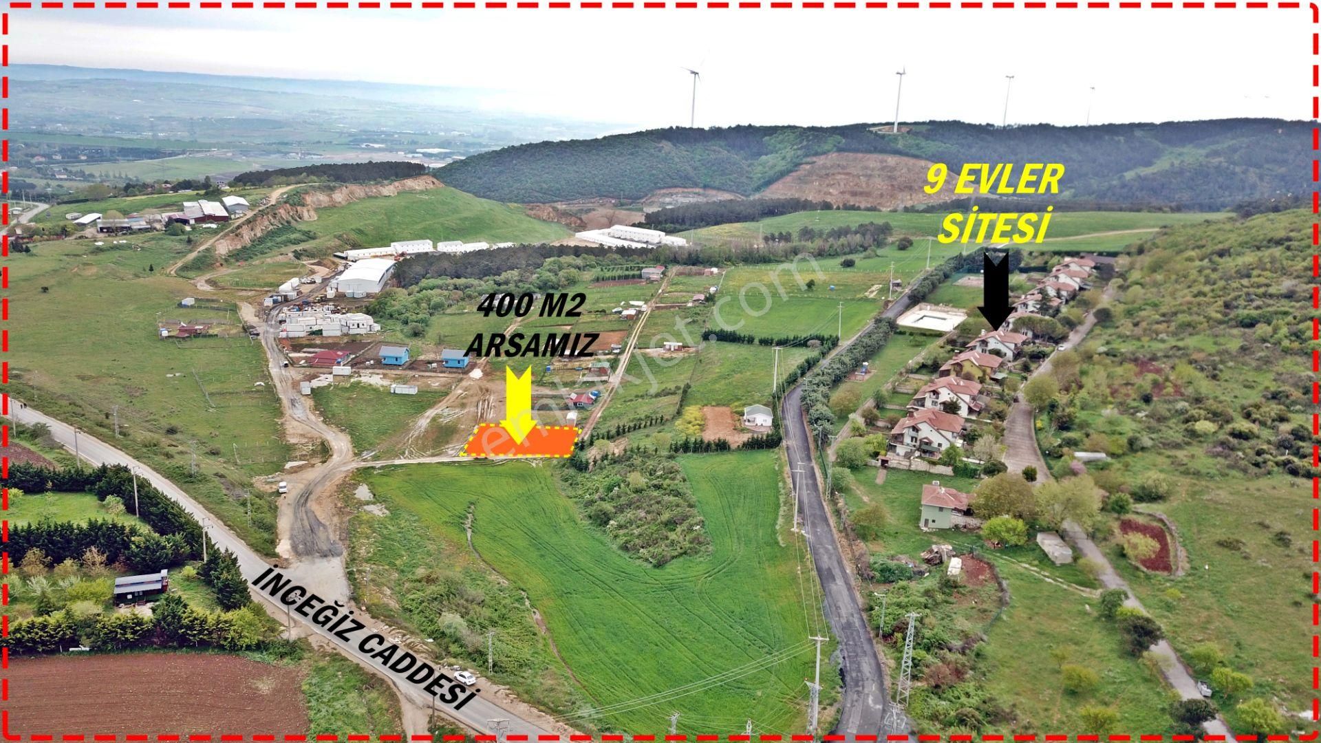 İnceğizde Caddeden 2. Parselde 400 M2 Arsa Mahalle İçinde - Görsel 3