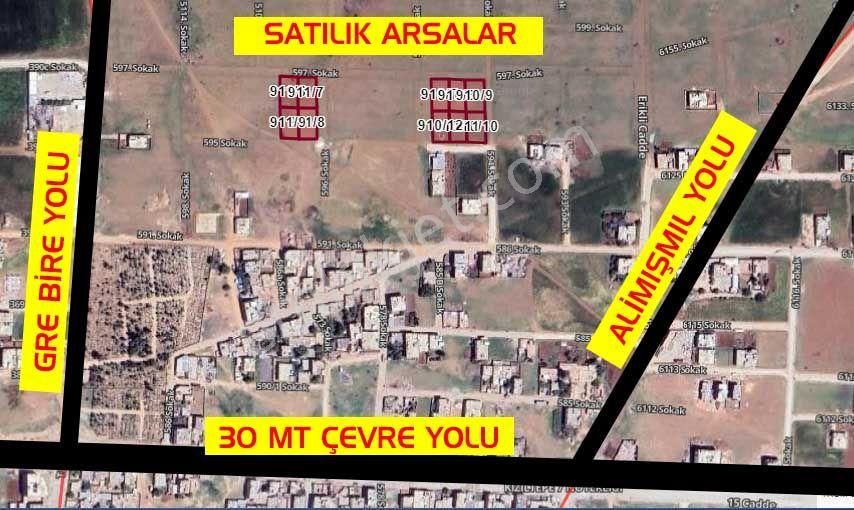 Kızıltepe Dunaysır Satılık Konut İmarlı  YÜCEAY EMLAK Millet Bahçesine yakın Satılık KÖŞEBAŞI Yatırımlık Arsalar