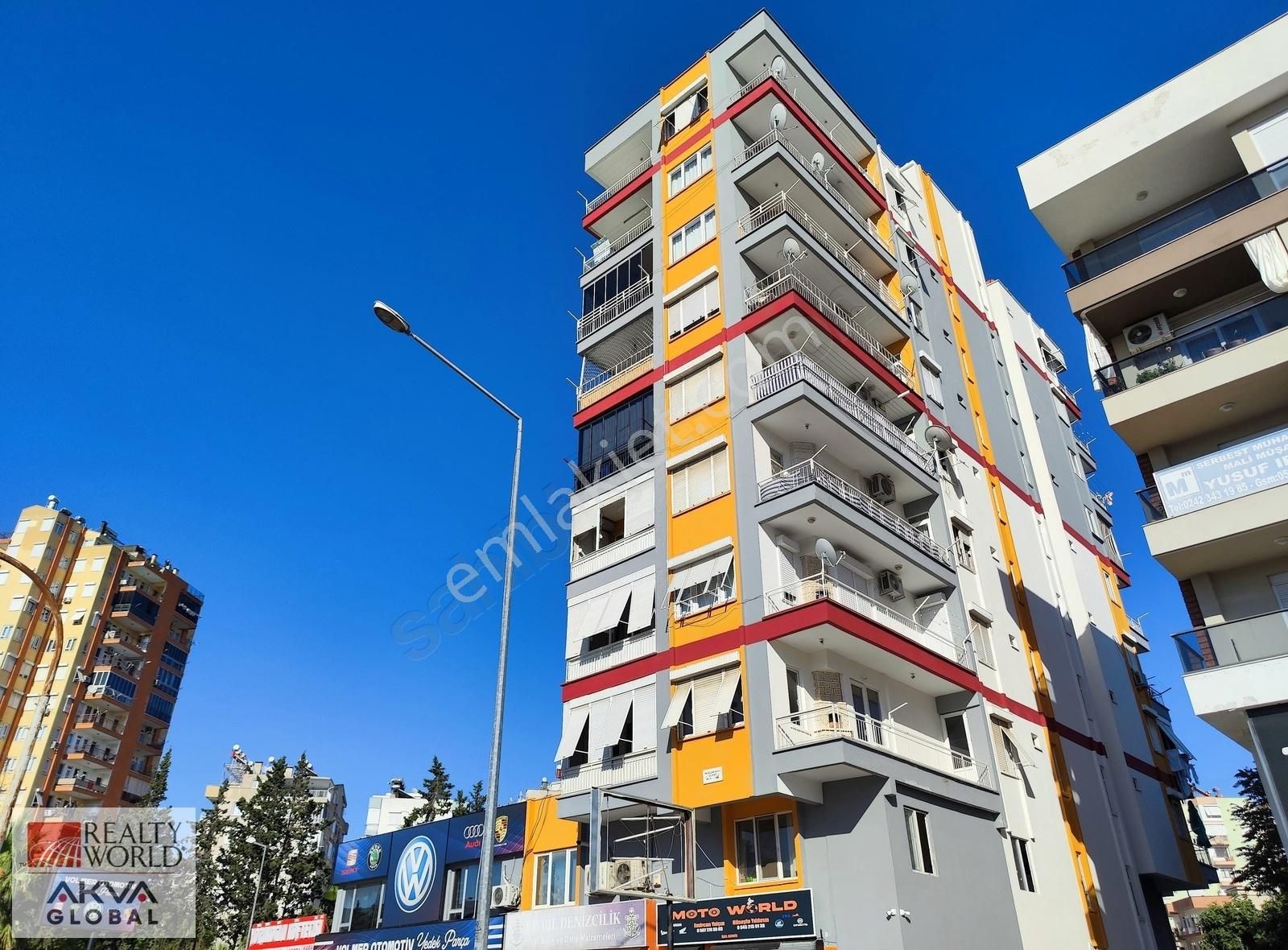 Muratpaşa Cumhuriyet Satılık Daire REALTY WORLD AKVA GLOBAL ESKİ SANAYİ KARŞISI 3+1 SATILIK DAİRE