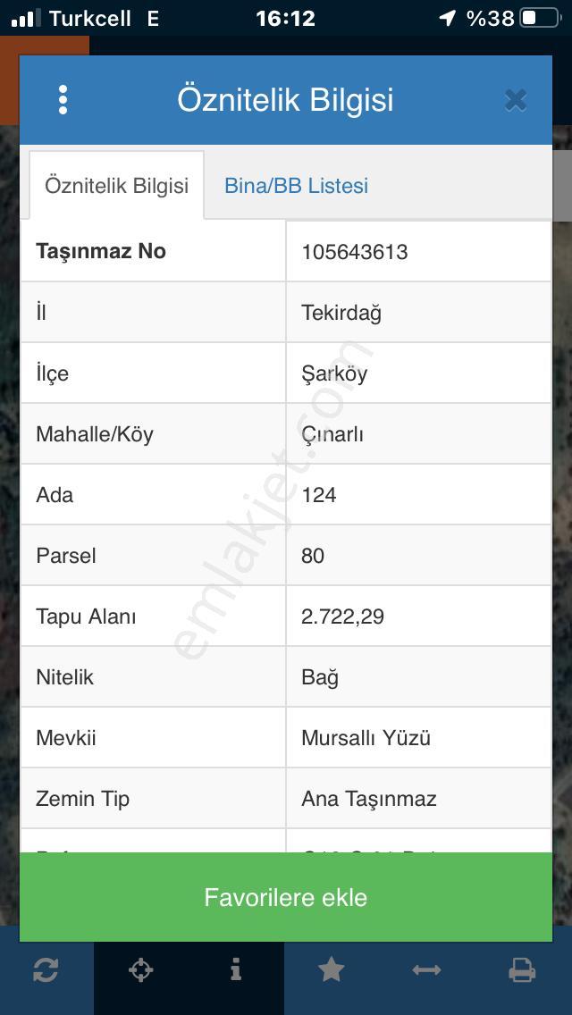 Şarköy De Işık Emlaktan Çınarlı Mah De 2750 M2 Kirazlık - Görsel 20