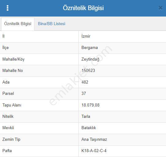 R4-zeytindağda Full Deniz Manzaralı 18 Dönüm Kadastral Yola 200 Metre Cepheli Tarla - Görsel 5