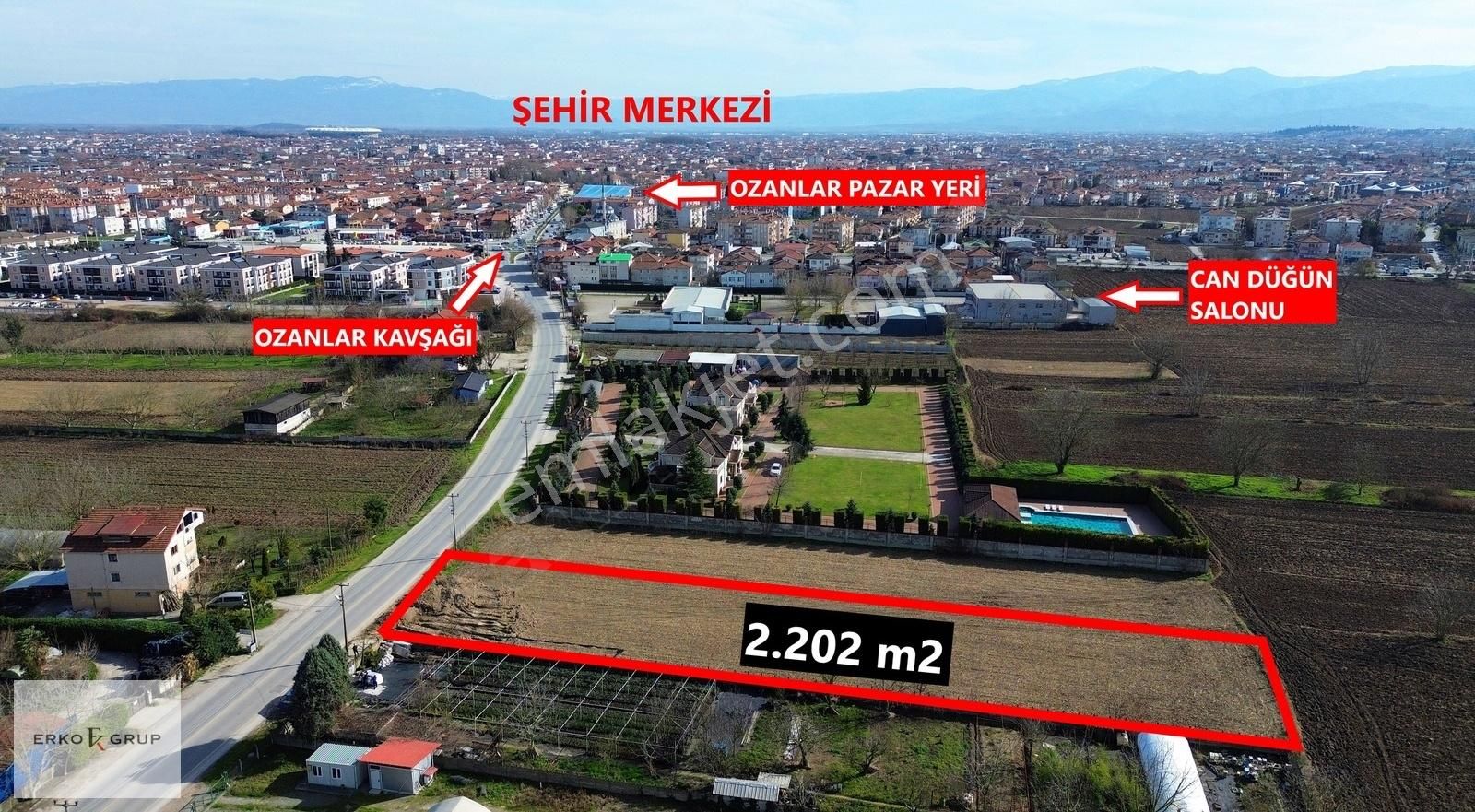 Adapazarı Ozanlar Satılık Konut İmarlı SAKARYA OZANLAR'DA ASFALTA CEPHE KAÇIRILMAYACAK ARSA