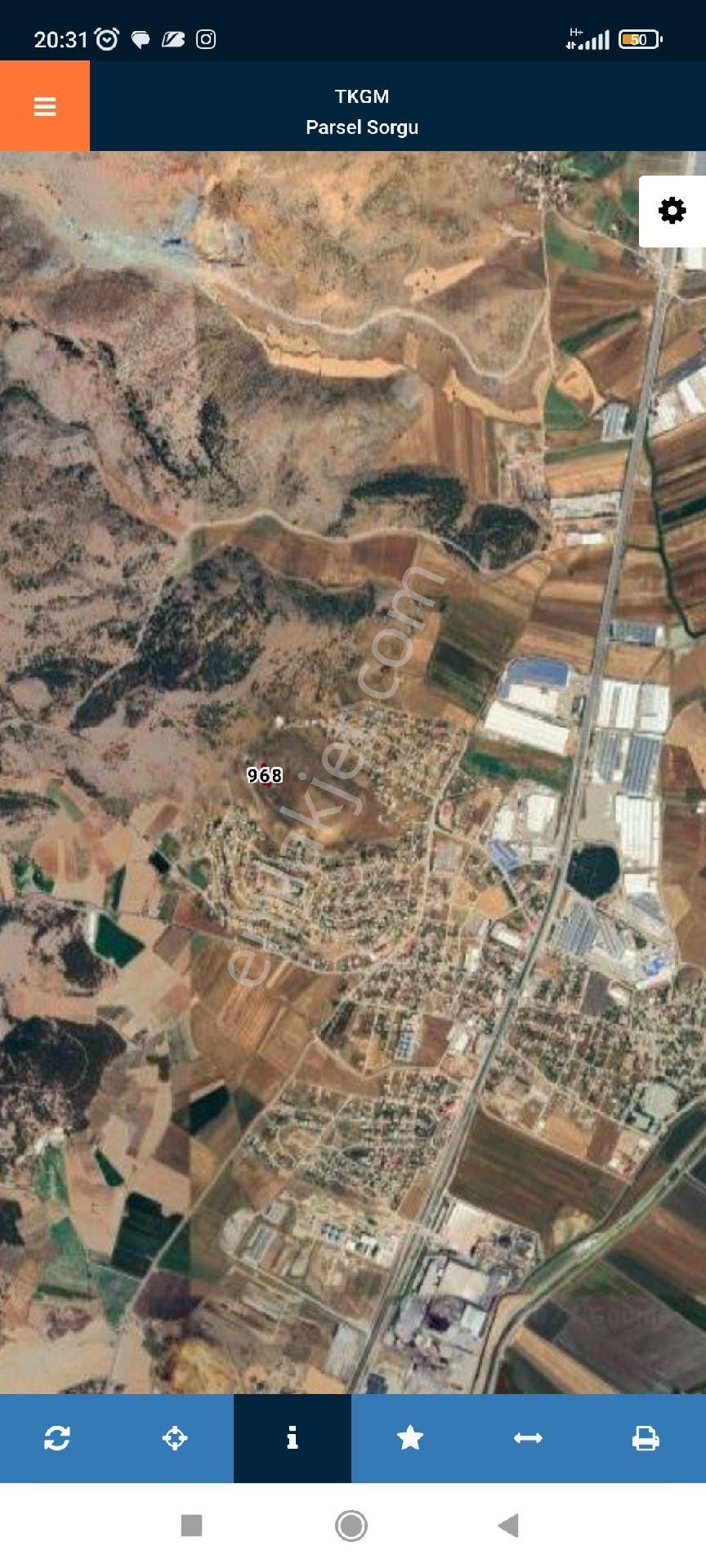 Yıldız Emlaktan Türkoğlu Kılılı Mah. Toki Köy Evleri Yanı Satılık Zeytinlik - Görsel 2