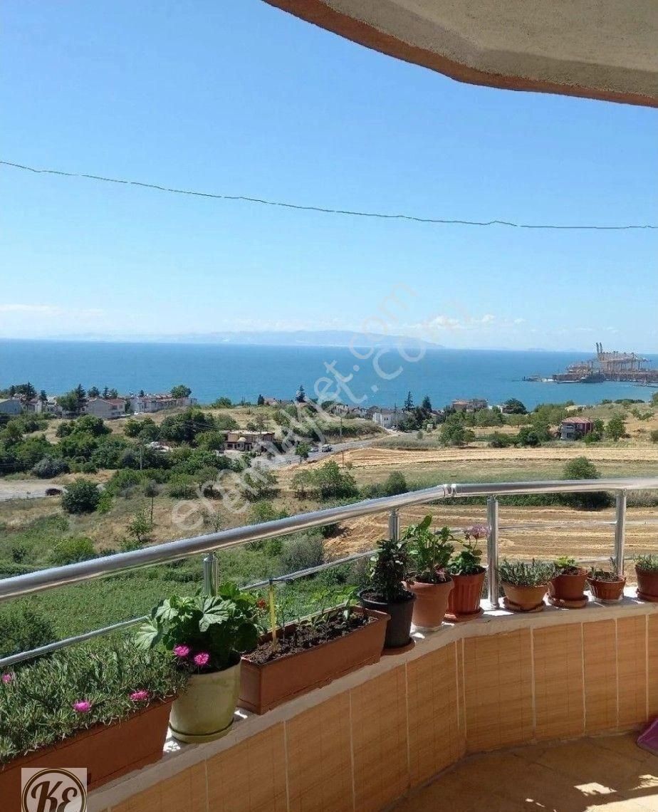 Komisyonsuz, Topağaç'ta Satılık Full Deniz Manzaralı 3+1 Daire - Görsel 5