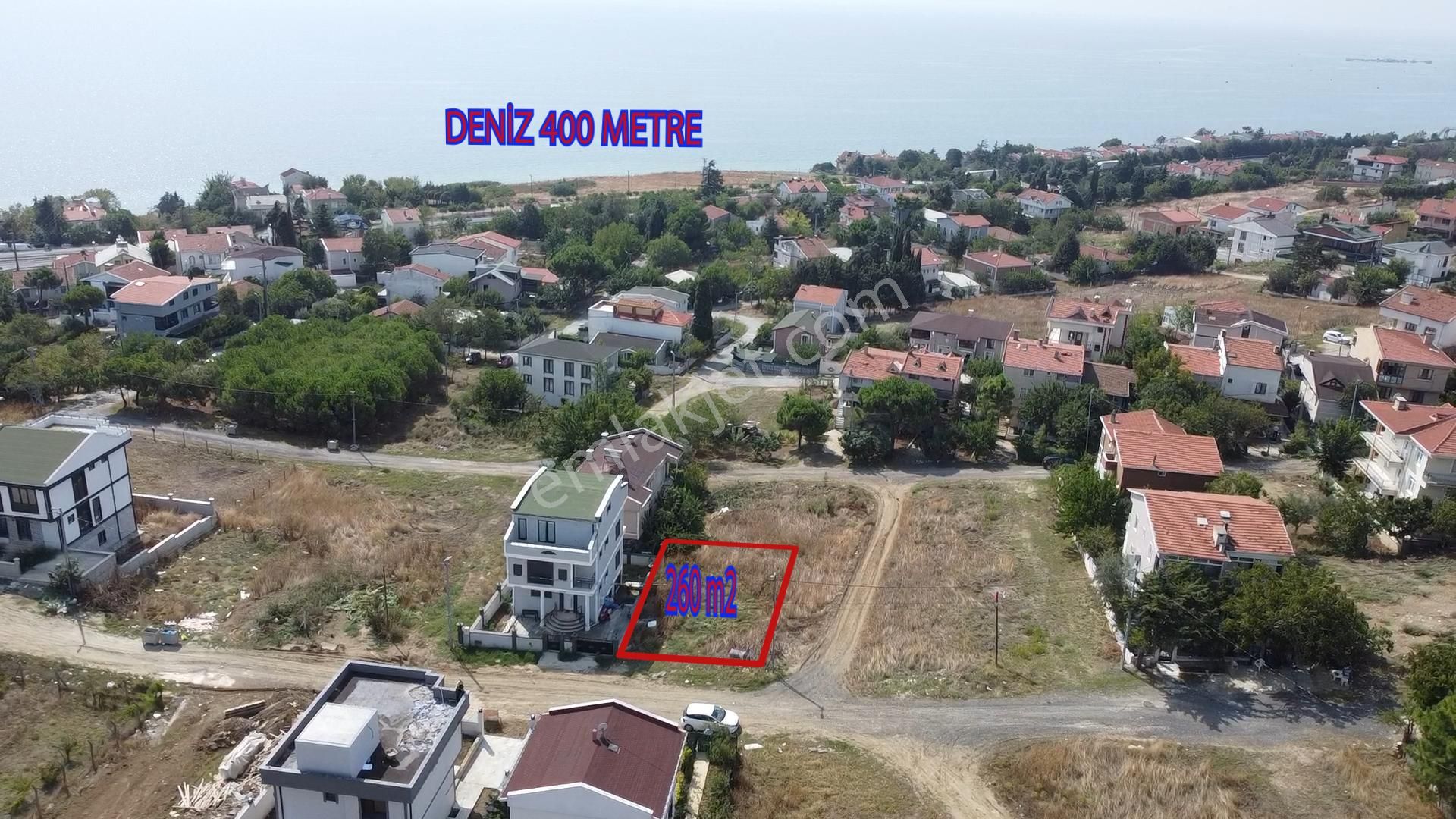 Silivri Gümüşyaka Satılık Villa İmarlı WİSREM GAYRİMENKUL DEN GÜMÜŞYAKA DA DENİZE MANZARALI FIRSAT ARSA