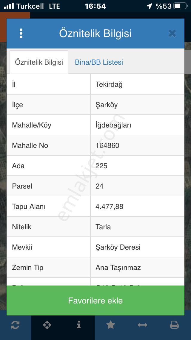 Şarköyde Işık Emlaktan İğdebağları Mah De 4477 M2 Zeytinlik - Görsel 10