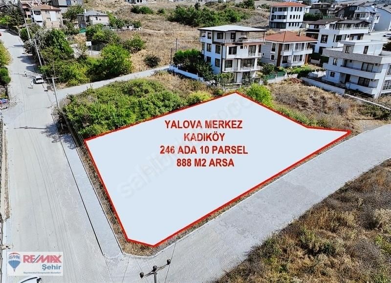 Yalova Merkez Kadıköy Bld. (Merkez) Satılık Villa İmarlı REMAX YALOVA'DAN MERKEZ KADIKÖY SATILIK KÖŞE PARSEL ARSA