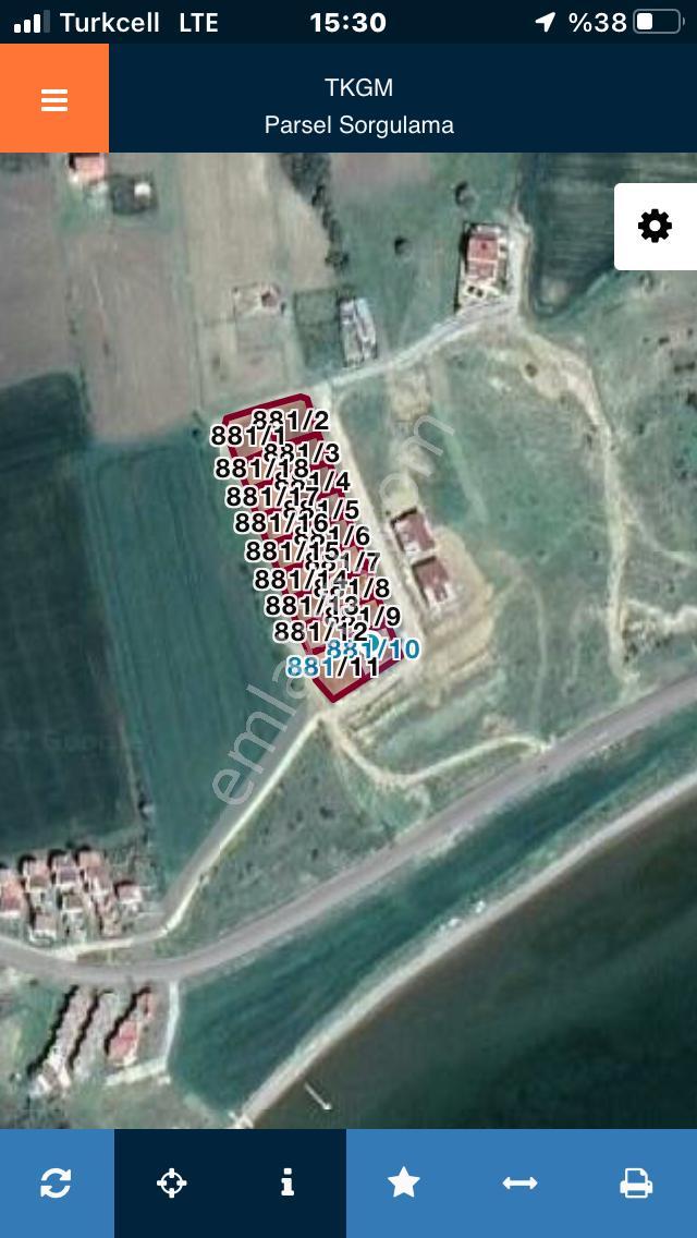 Şarköy De Işık Emlaktan İstiklal Mah De 4300 M2 0/25 İmarli 18 Parseller - Görsel 19